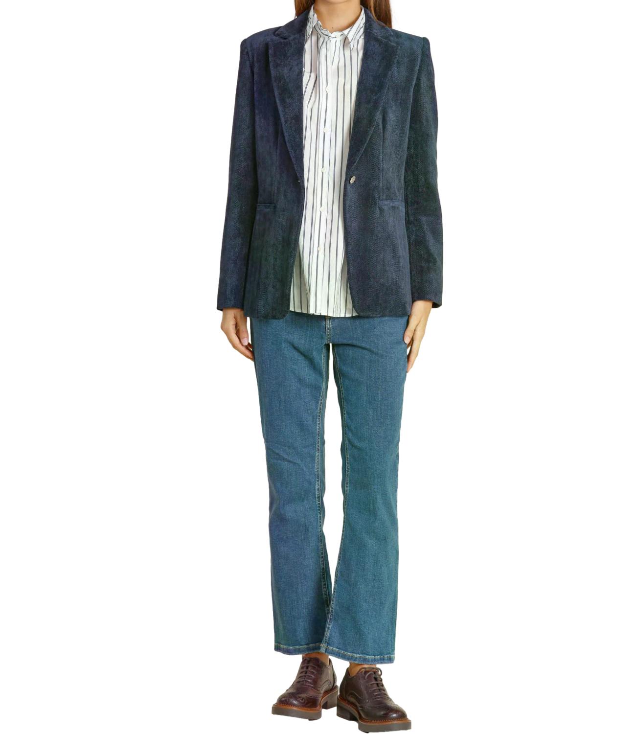 Emme Marella Giacca Emmcasa Navy Donna
