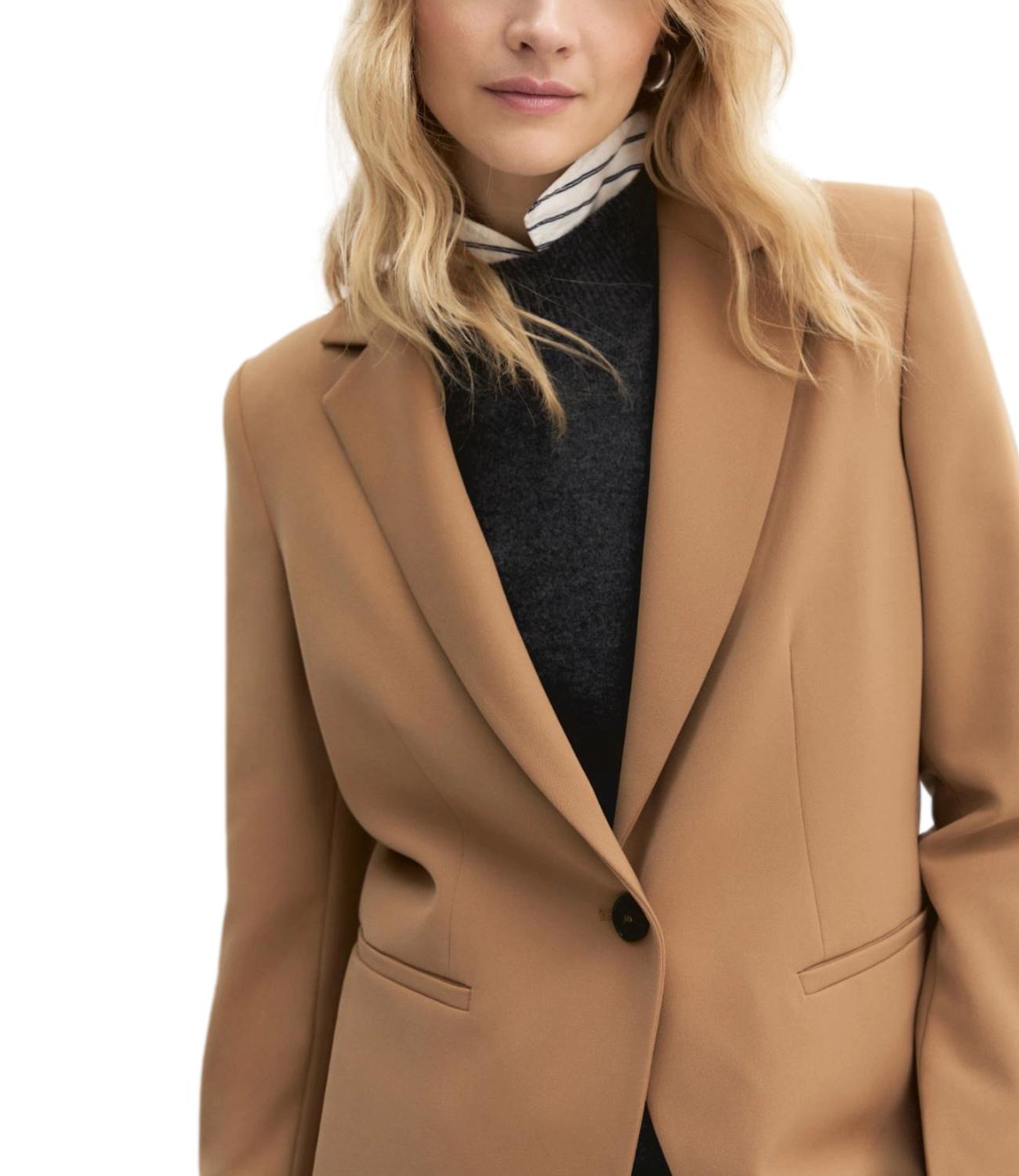 Emme Marella Giacca Emmbriose Cammello Donna