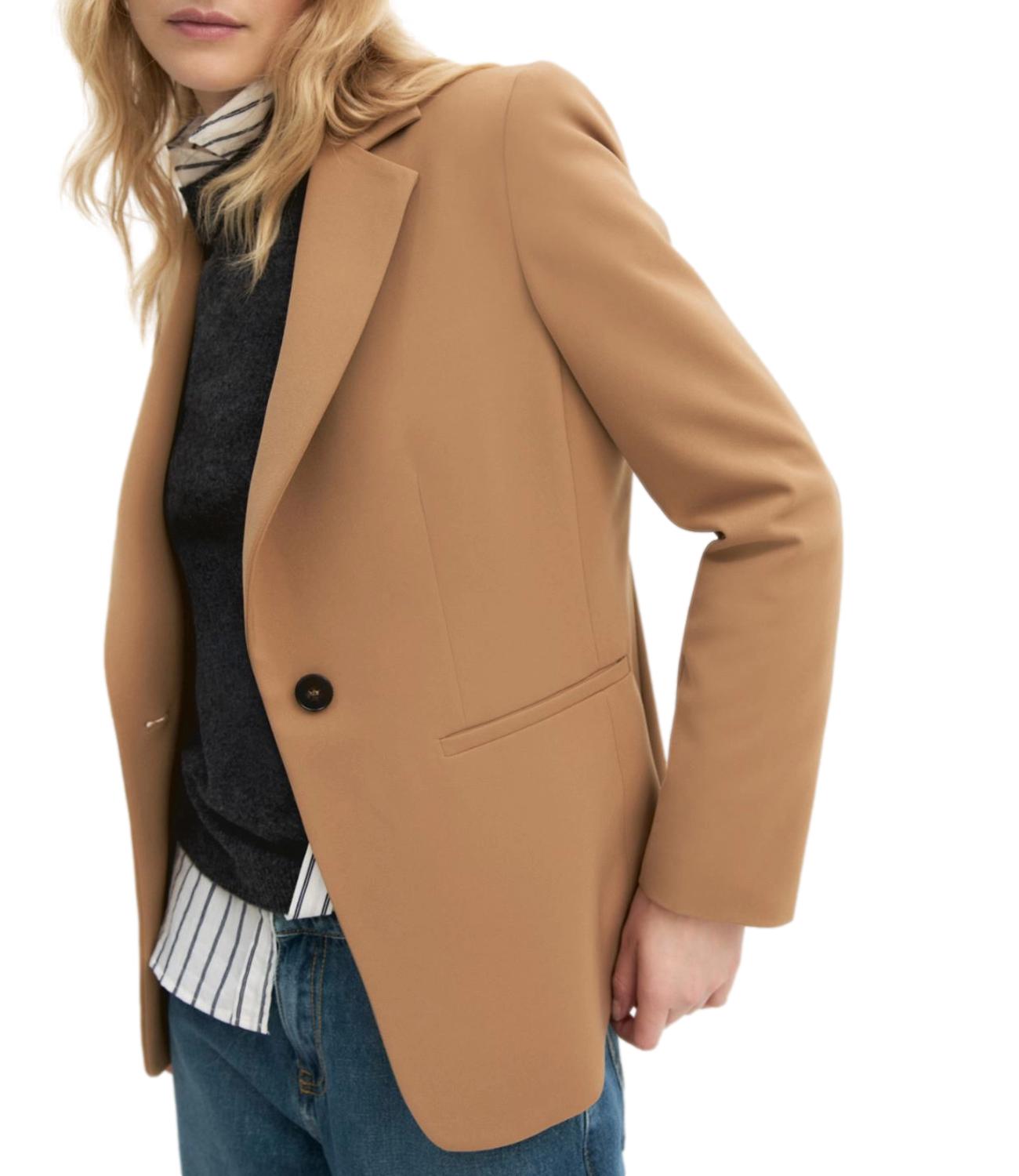 Emme Marella Giacca Emmbriose Cammello Donna
