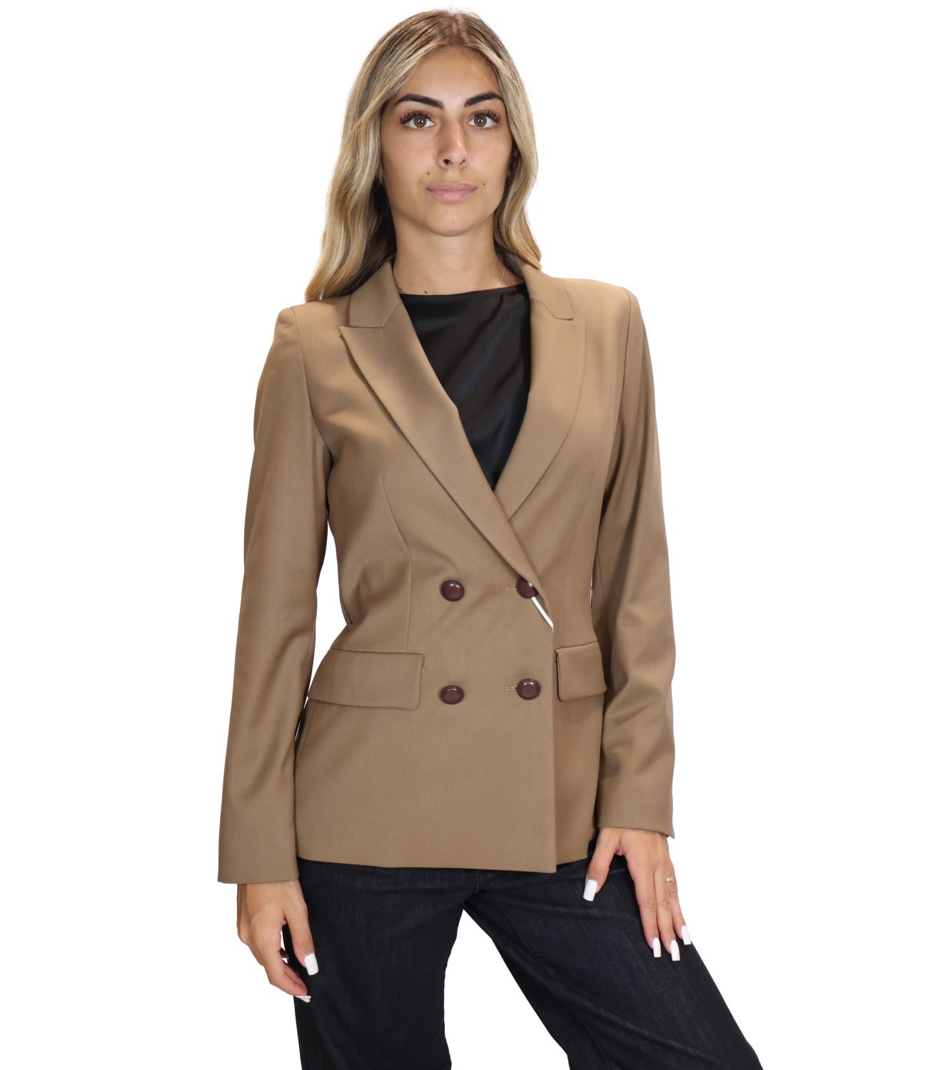 Emme Marella Giacca Emmfata Beige Donna