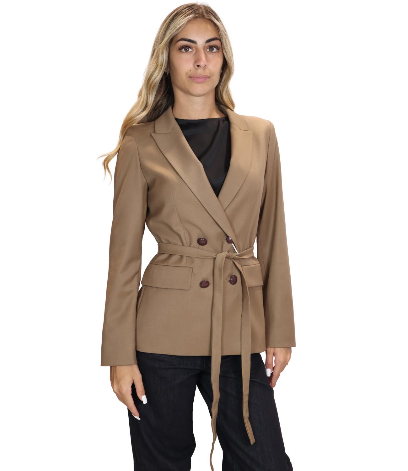 Emme Marella Giacca Emmfata Beige Donna