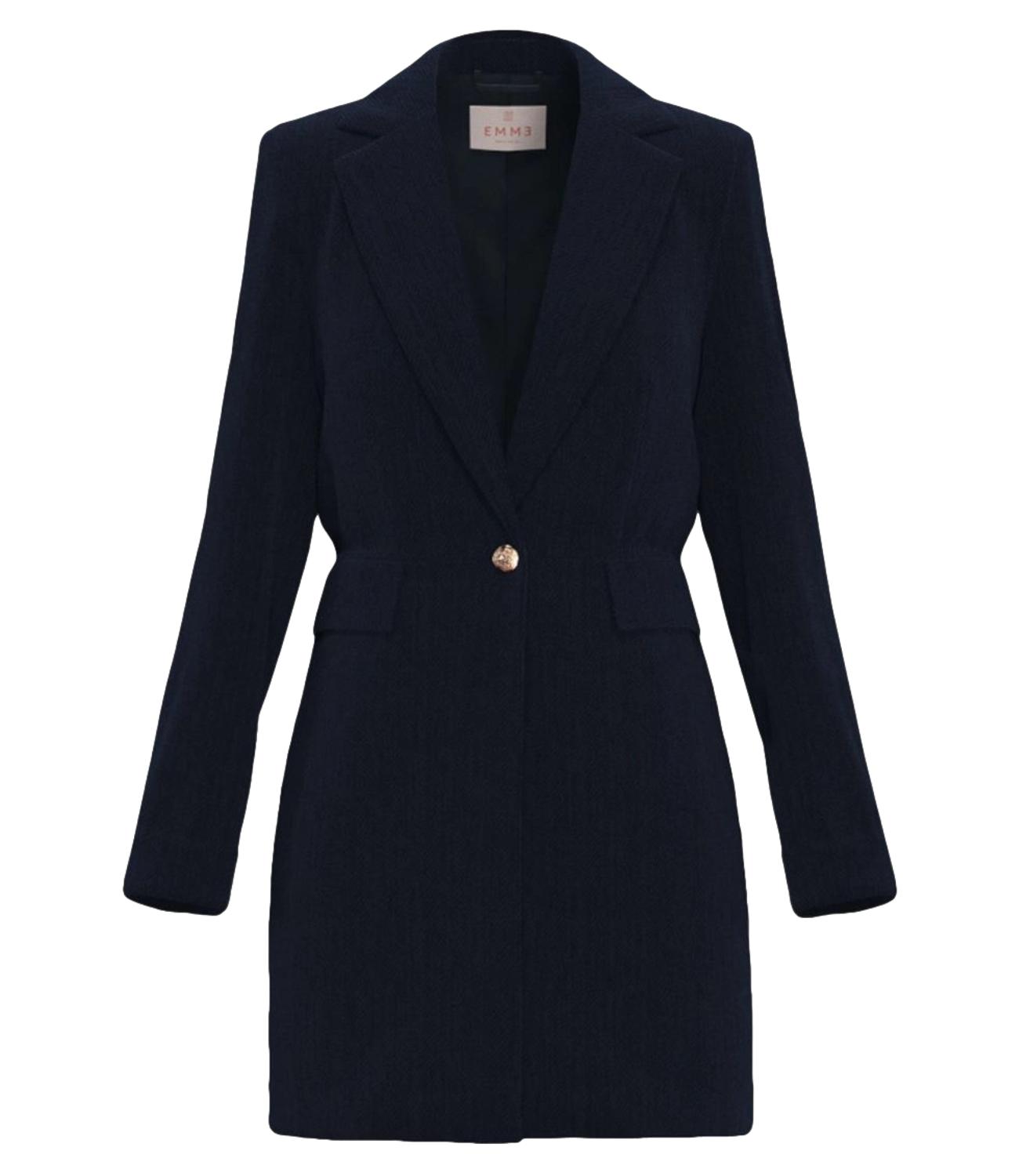 Emme Marella Giaccone Emmverve Navy Donna