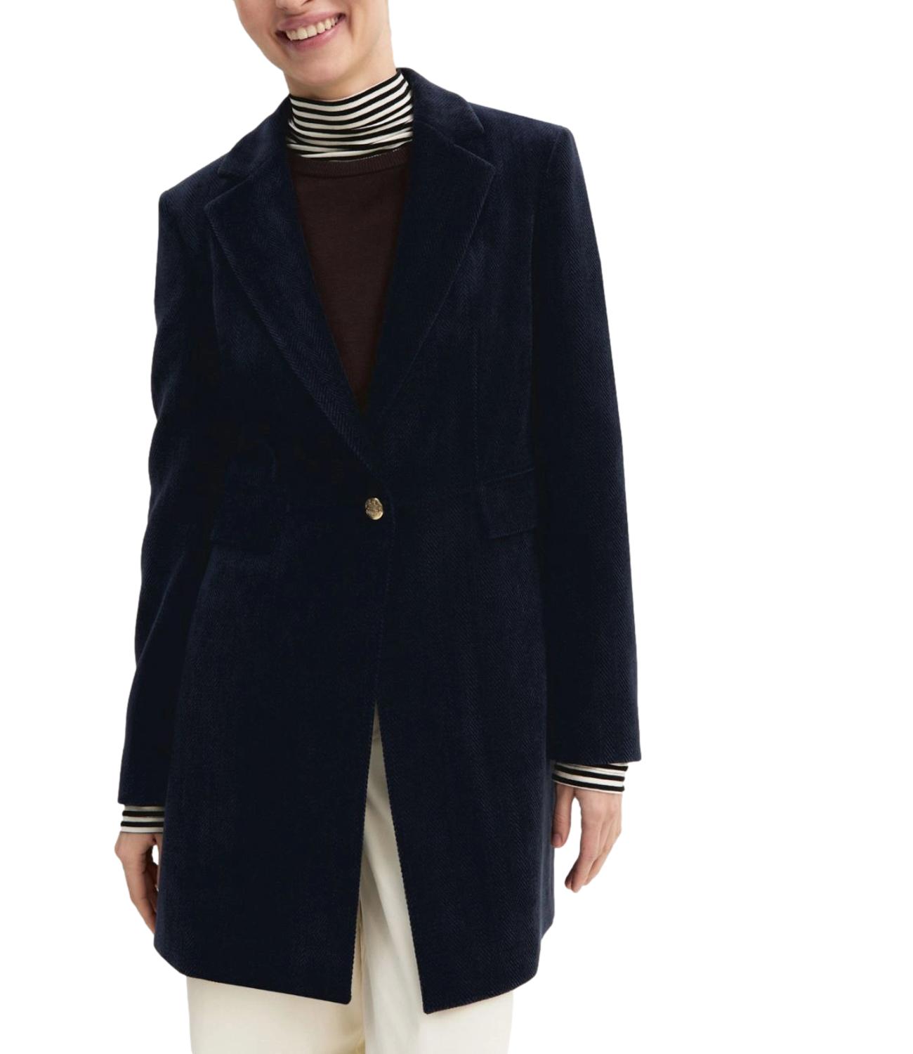 Emme Marella Giaccone Emmverve Navy Donna