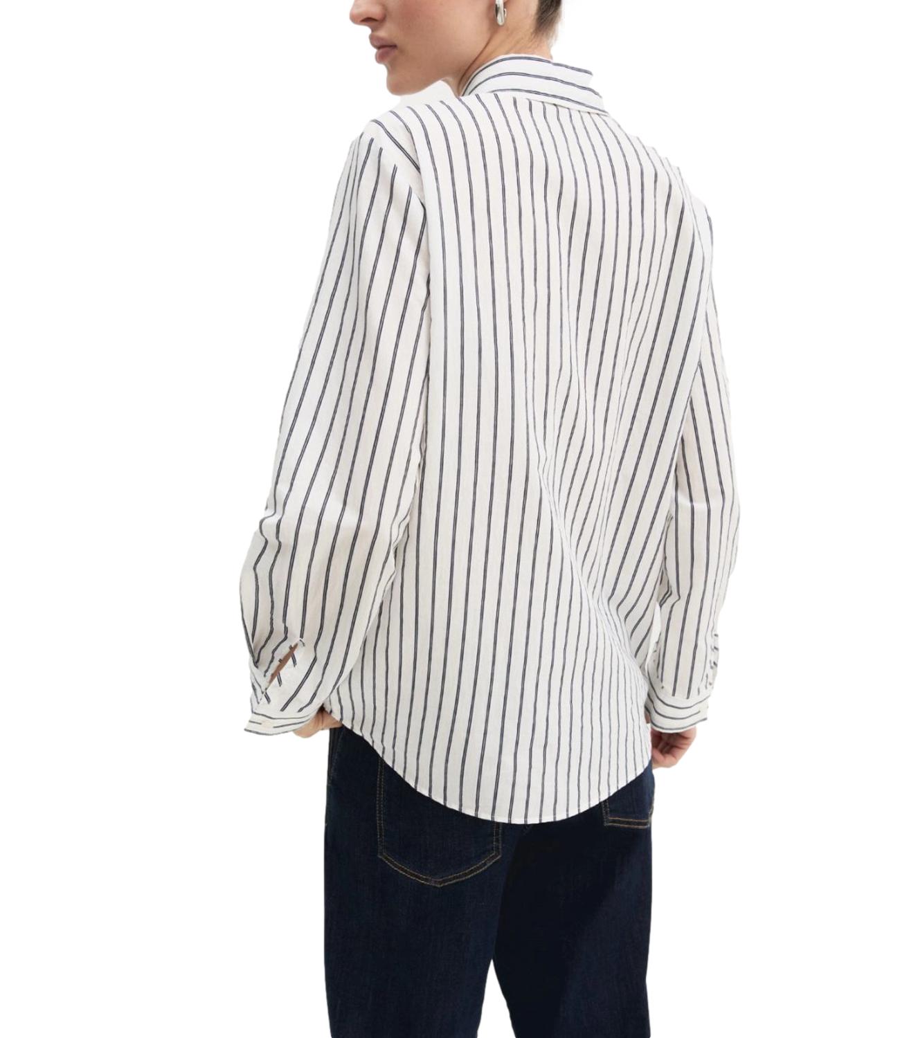 Emme Marella Camicia Emmguglia Bianco Lana Donna