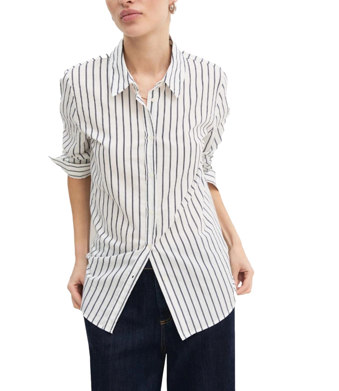 Emme Marella Camicia Emmguglia Bianco Lana Donna