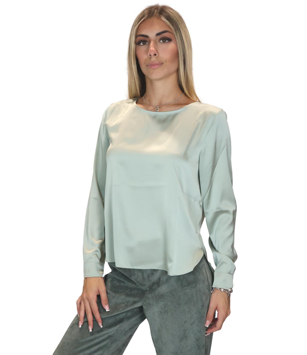 Emme Marella Camicia Emmcursore Verde Opale Donna