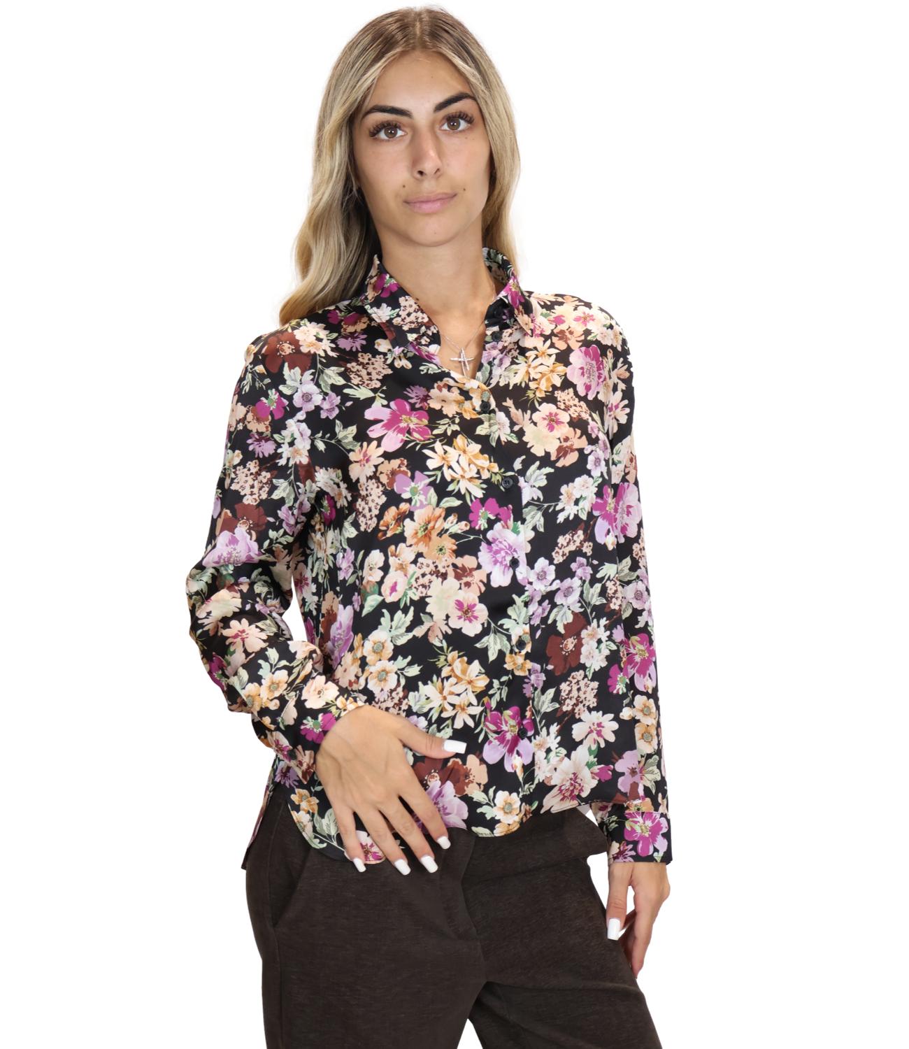 Emme Marella Camicia Emmnocino Nero Donna