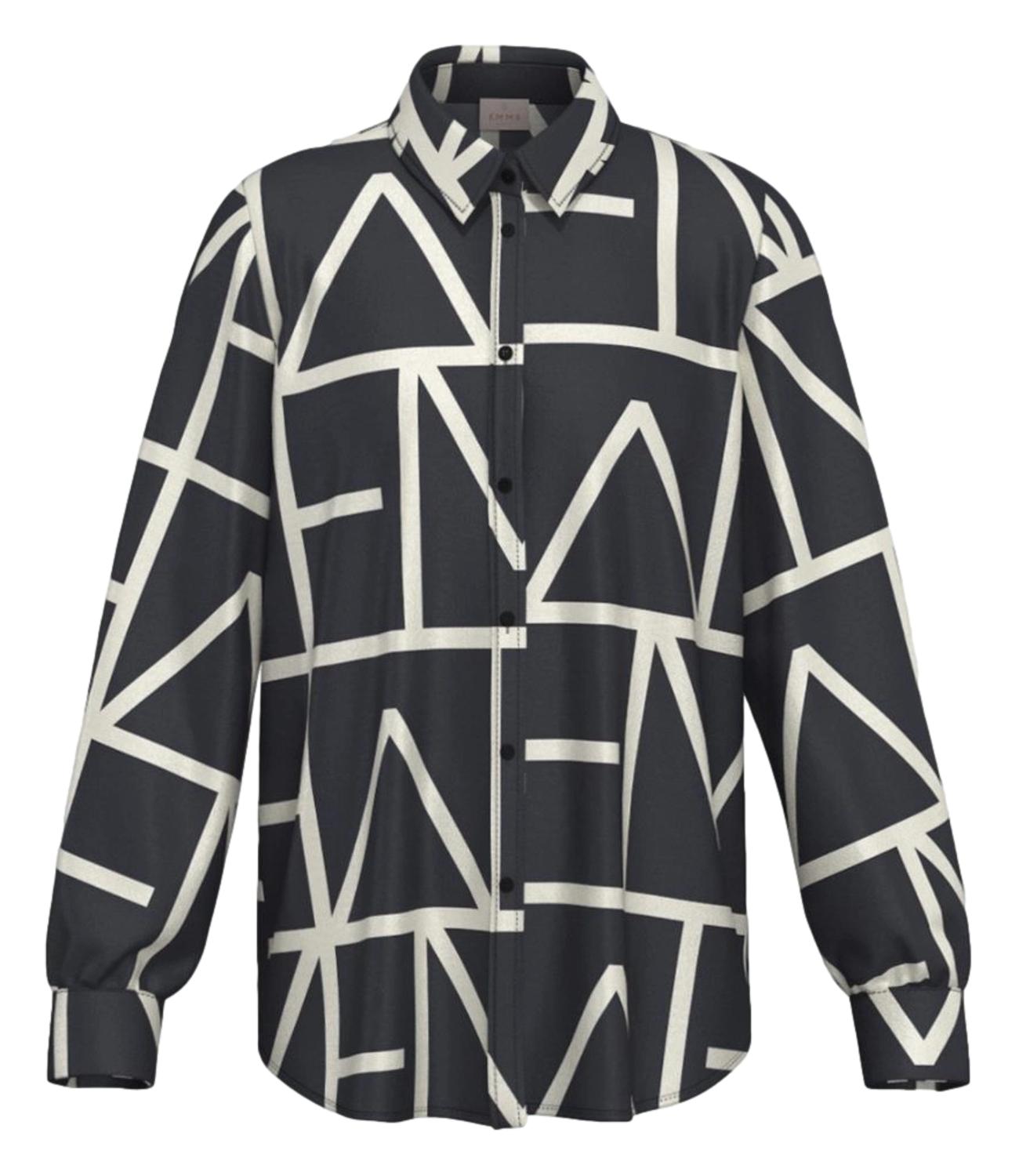 Emme Marella Camicia Emmparole Blu Donna