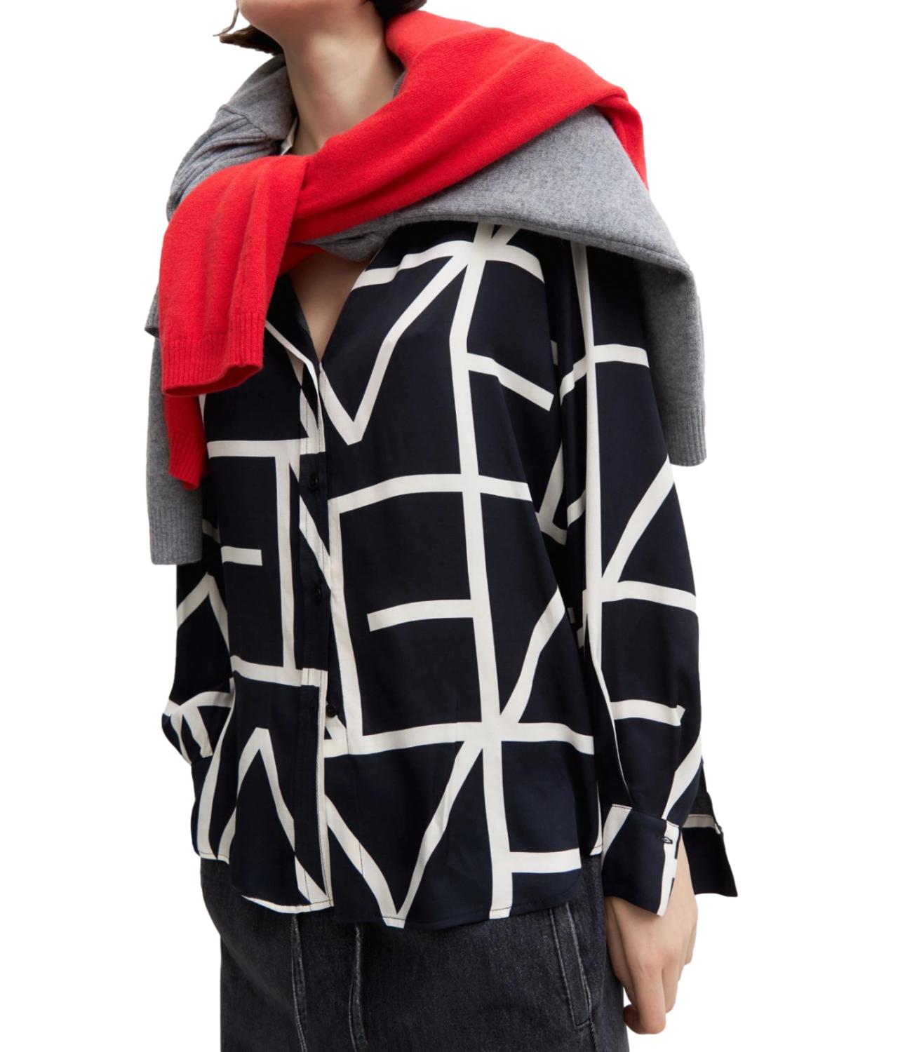 Emme Marella Camicia Emmparole Blu Donna