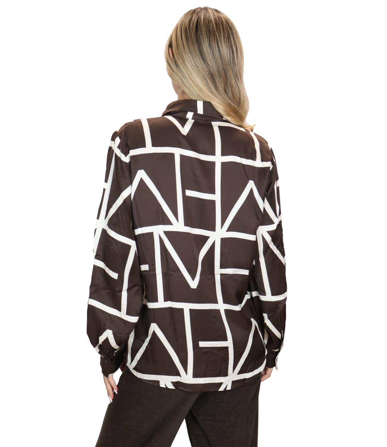 Emme Marella Camicia Emmparole Marrone Donna