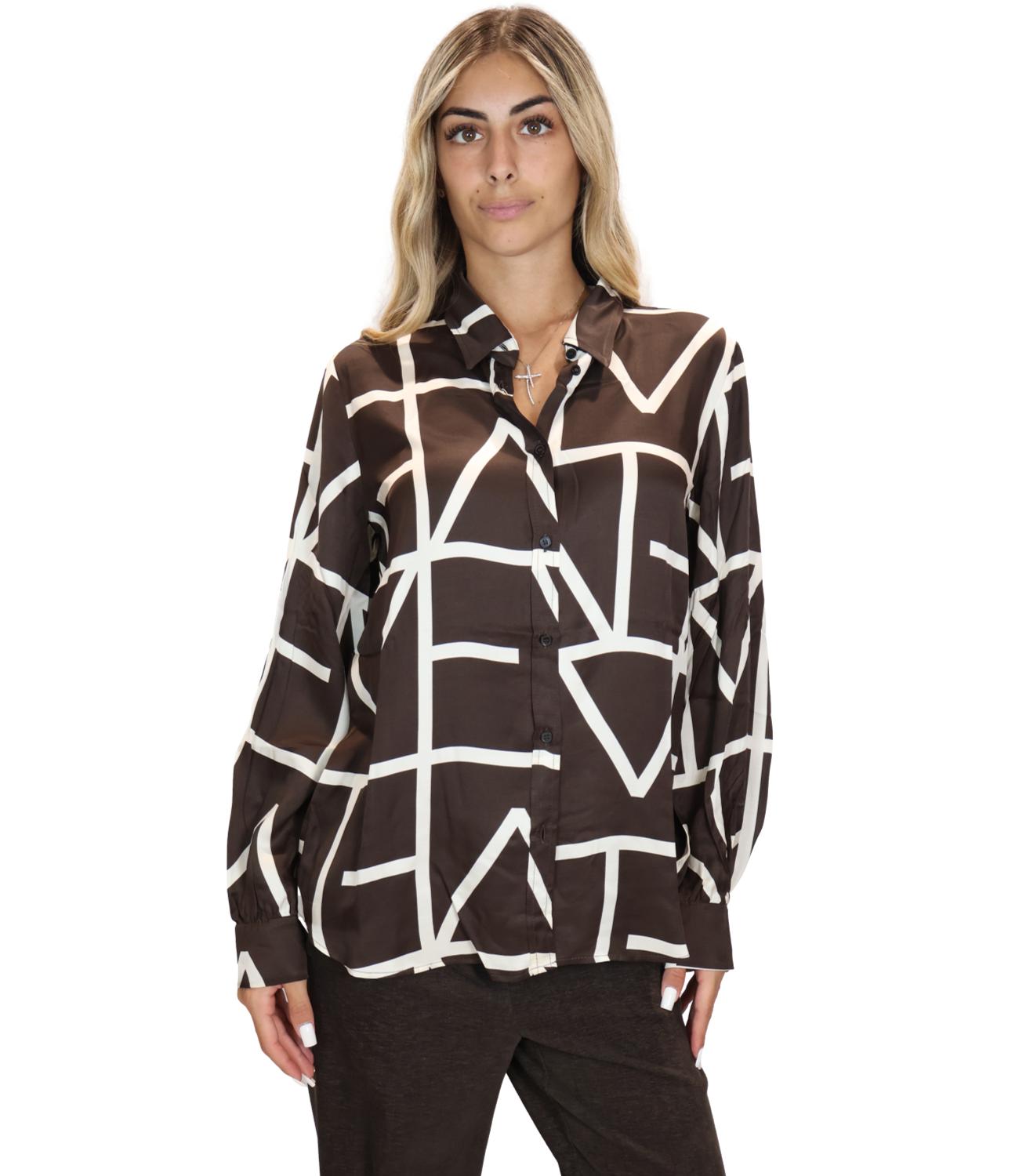 Emme Marella Camicia Emmparole Marrone Donna