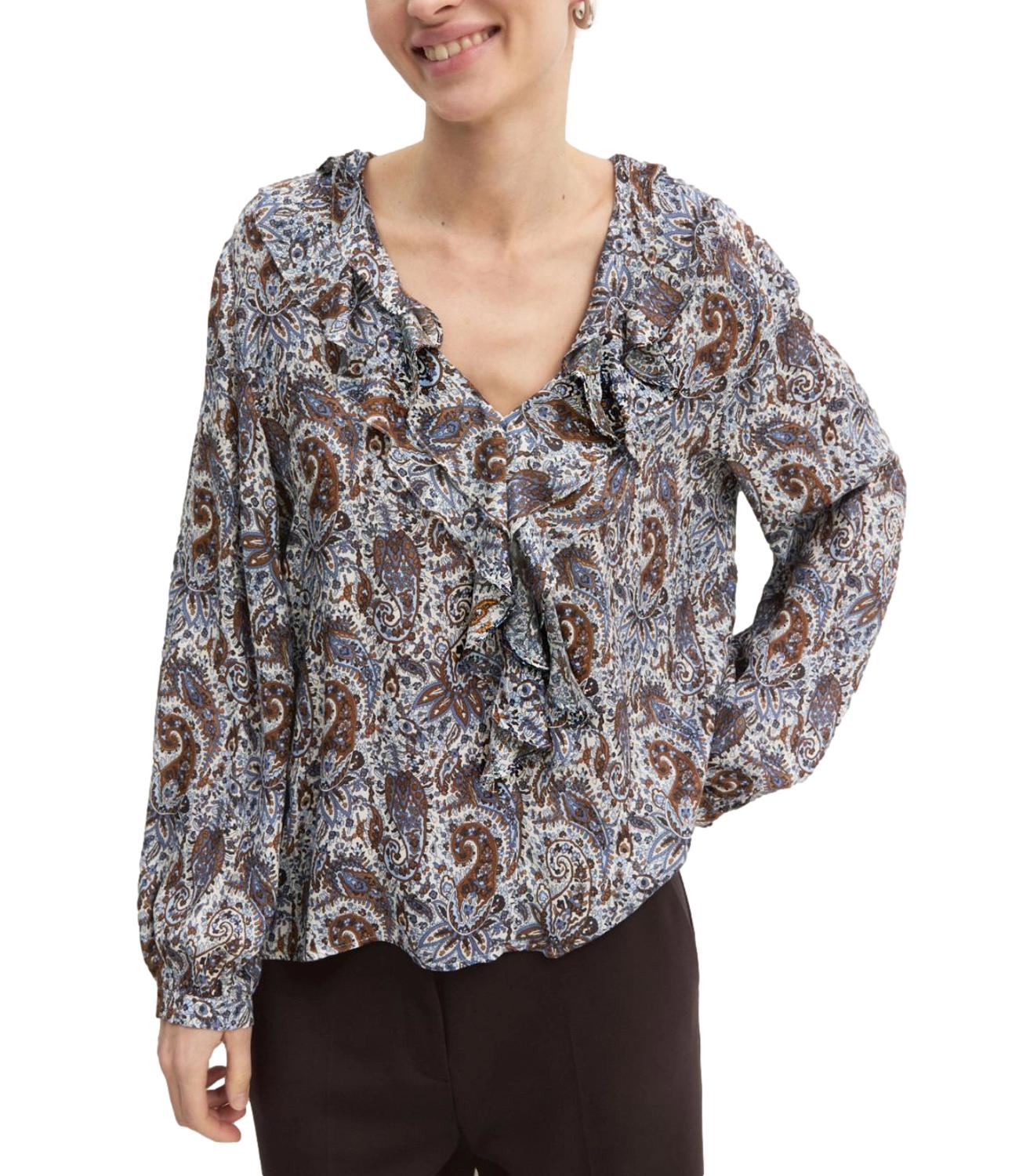 Emme Marella Camicia Emmdonare Bianco Lana Donna