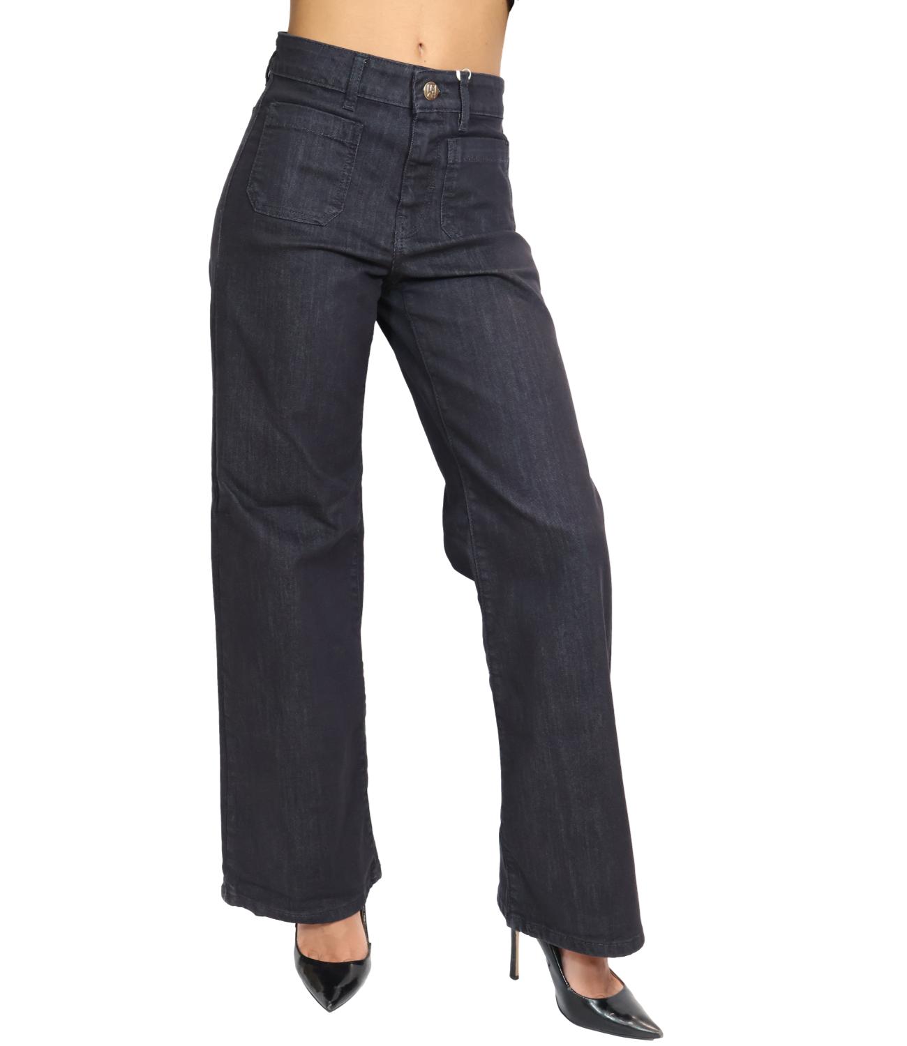 Emme Marella Pantalone Emmestro Blu Donna