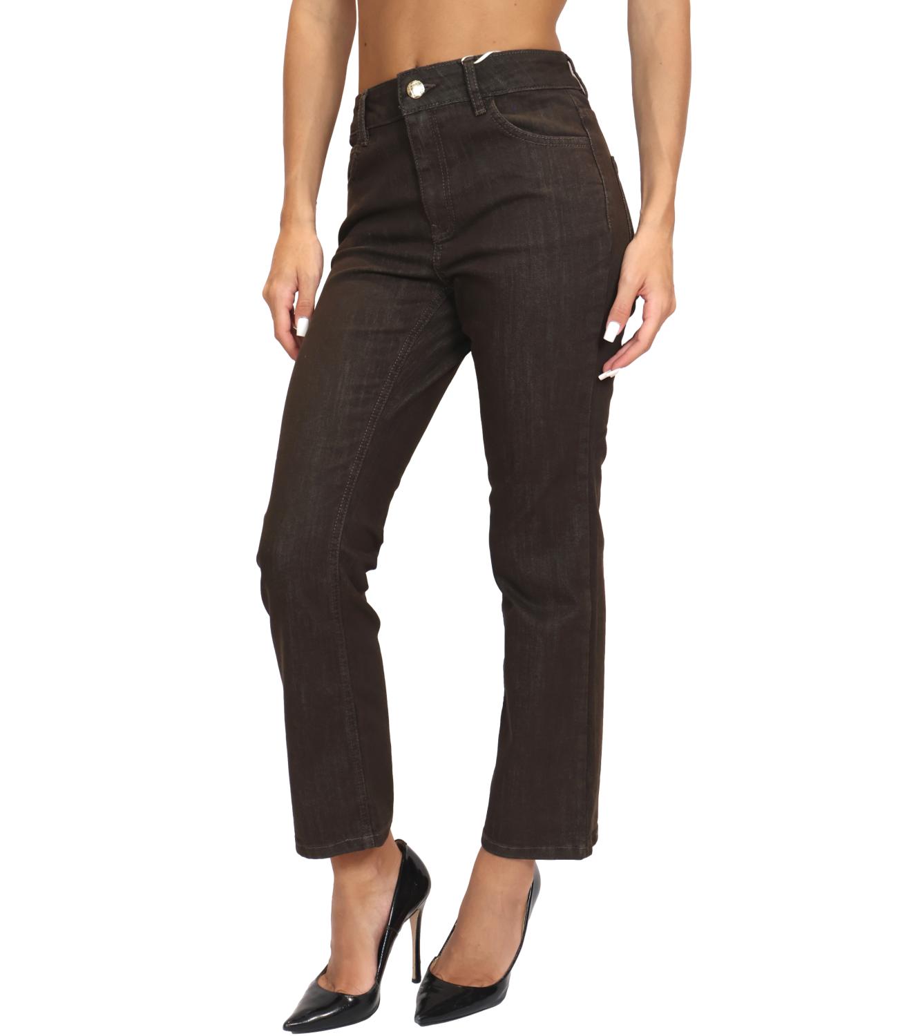 Emme Marella Pantalone Emmmemo Verde Sottobosco Donna