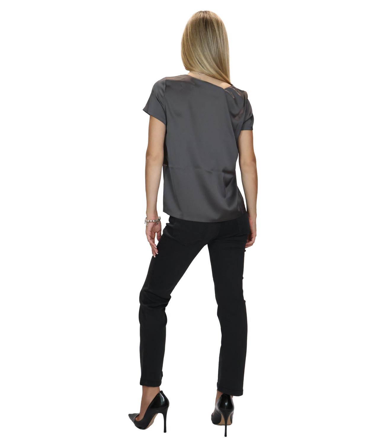 Emme Marella Pantalone Emmquagga Antracite Donna