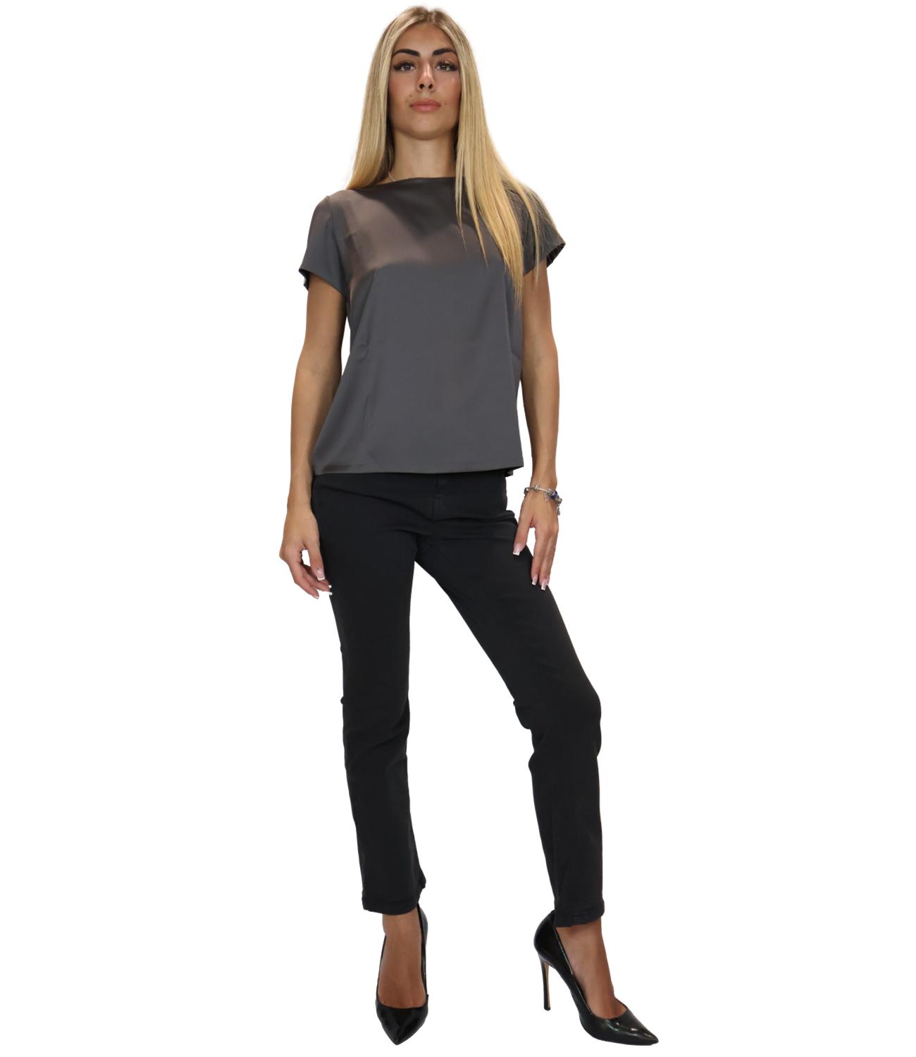 Emme Marella Pantalone Emmquagga Antracite Donna