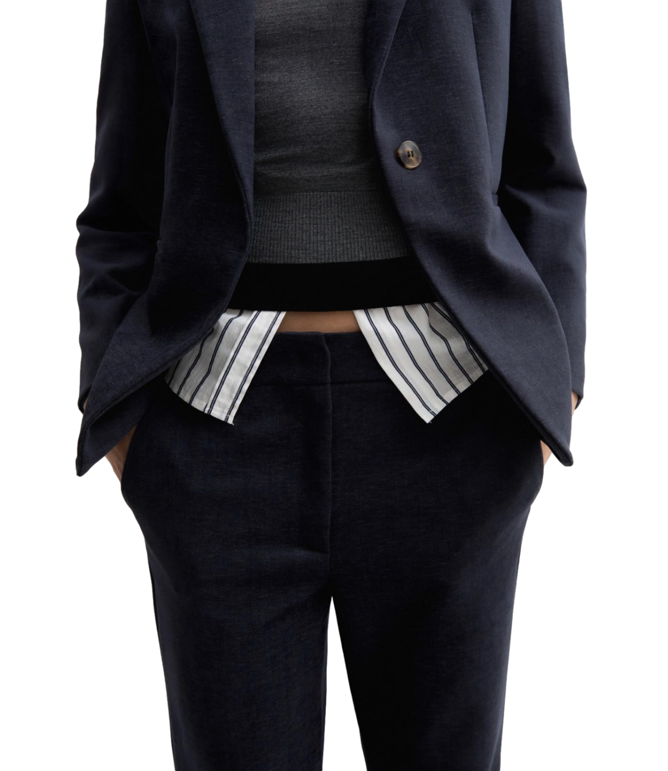 Emme Marella Pantalone Emmbaldi Blu Donna