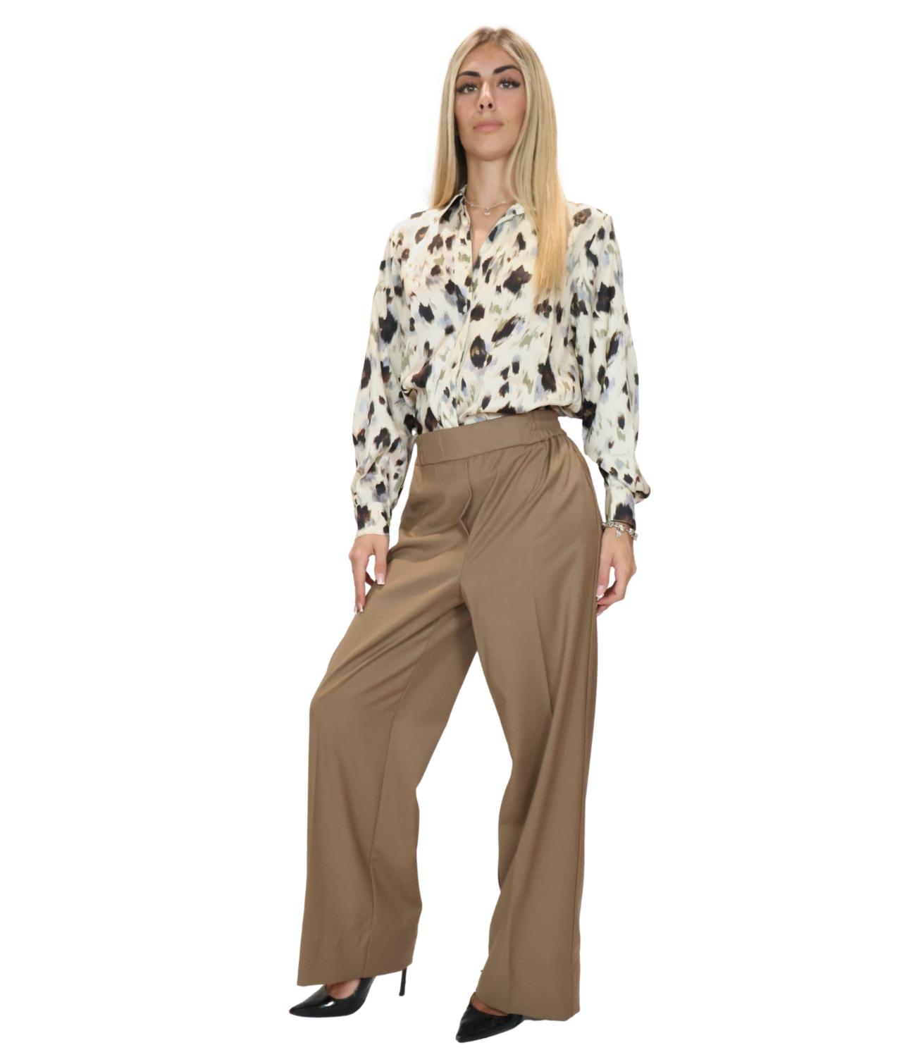 Emme Marella Pantalone Emmfiesta Beige Donna