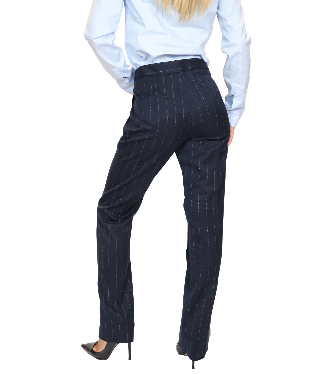 Emme Marella Pantalone Emmcomodo Navy Donna