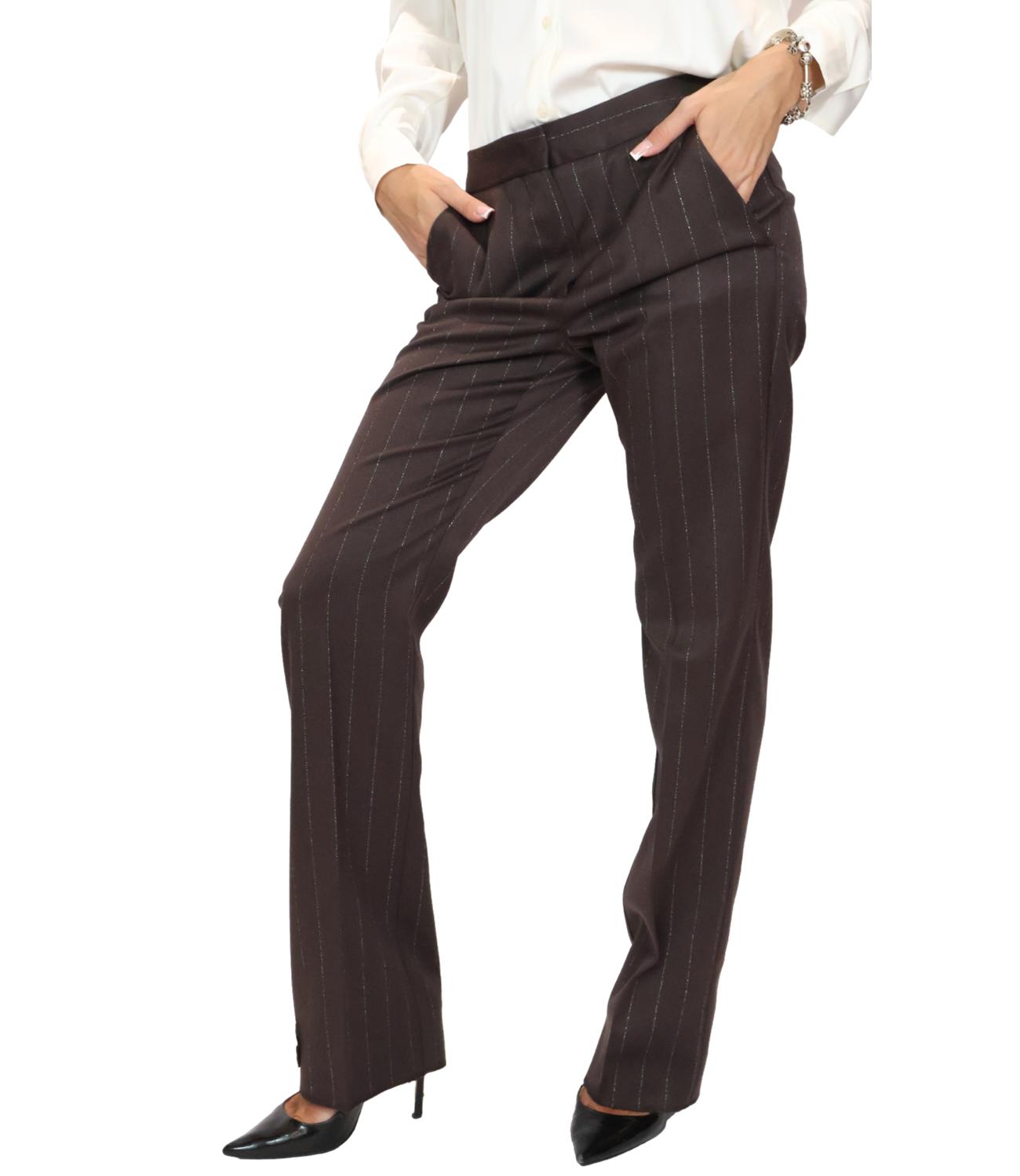 Emme Marella Pantaloni Emmcomodo Testa di Moro Donna