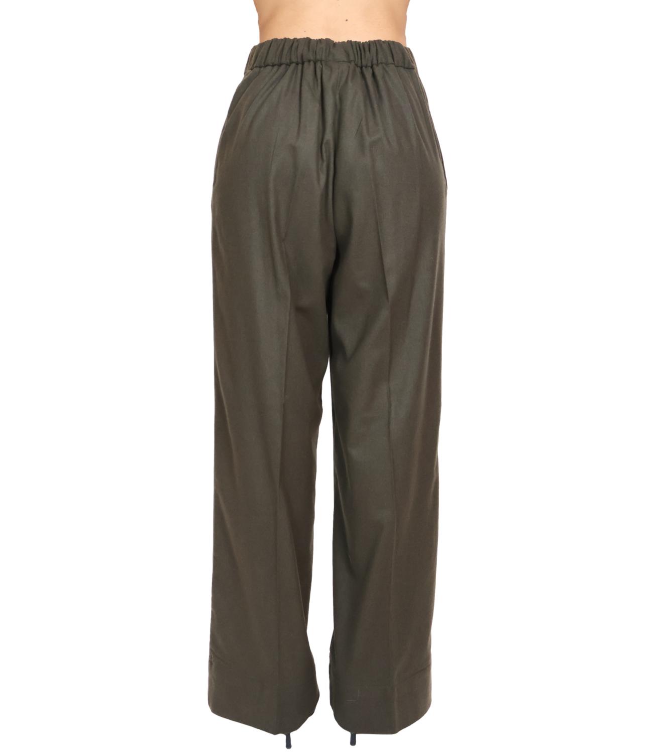 Emme Marella Pantalone Emmteca Verde Militare Donna