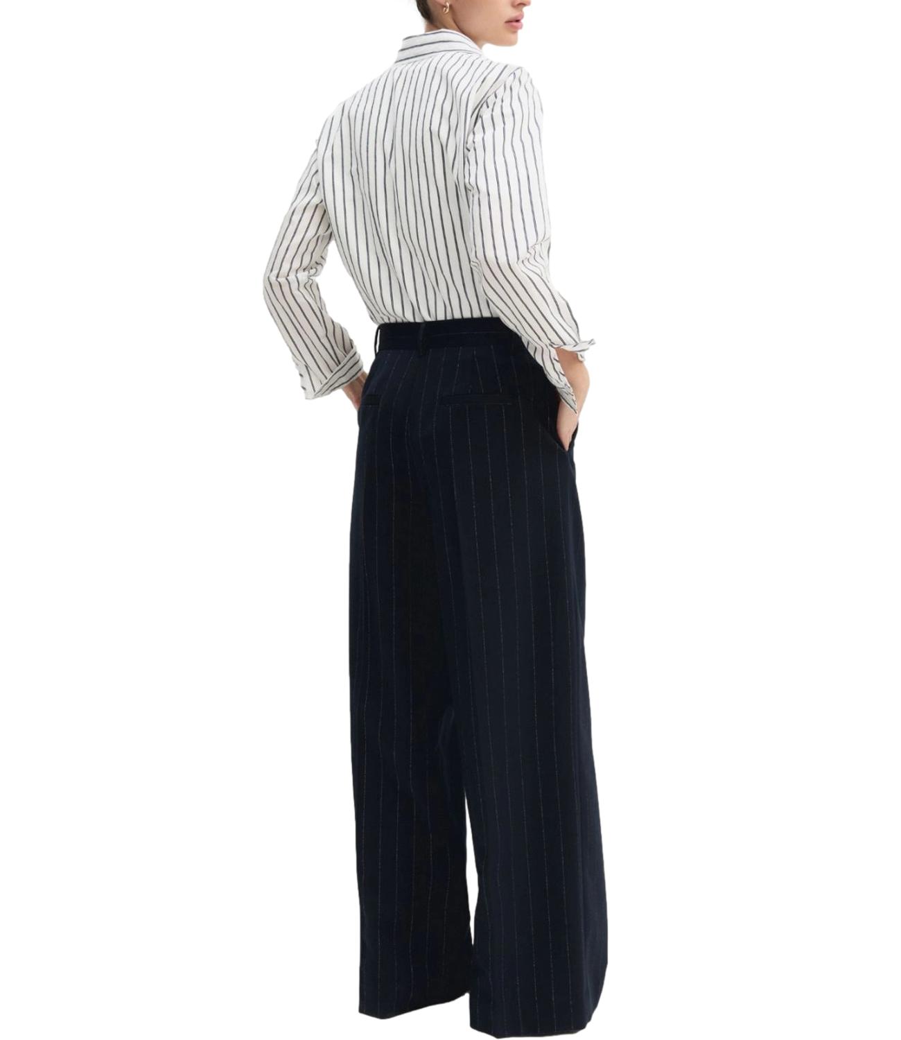 Emme Marella Pantalone Emmbaffo2 Navy Donna
