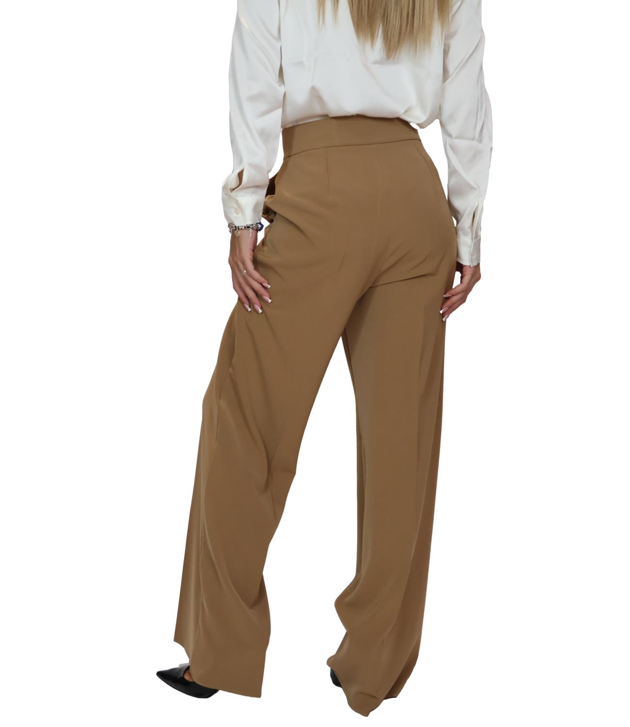 Emme Marella Pantalone Emmvoliera2 Cammello Donna