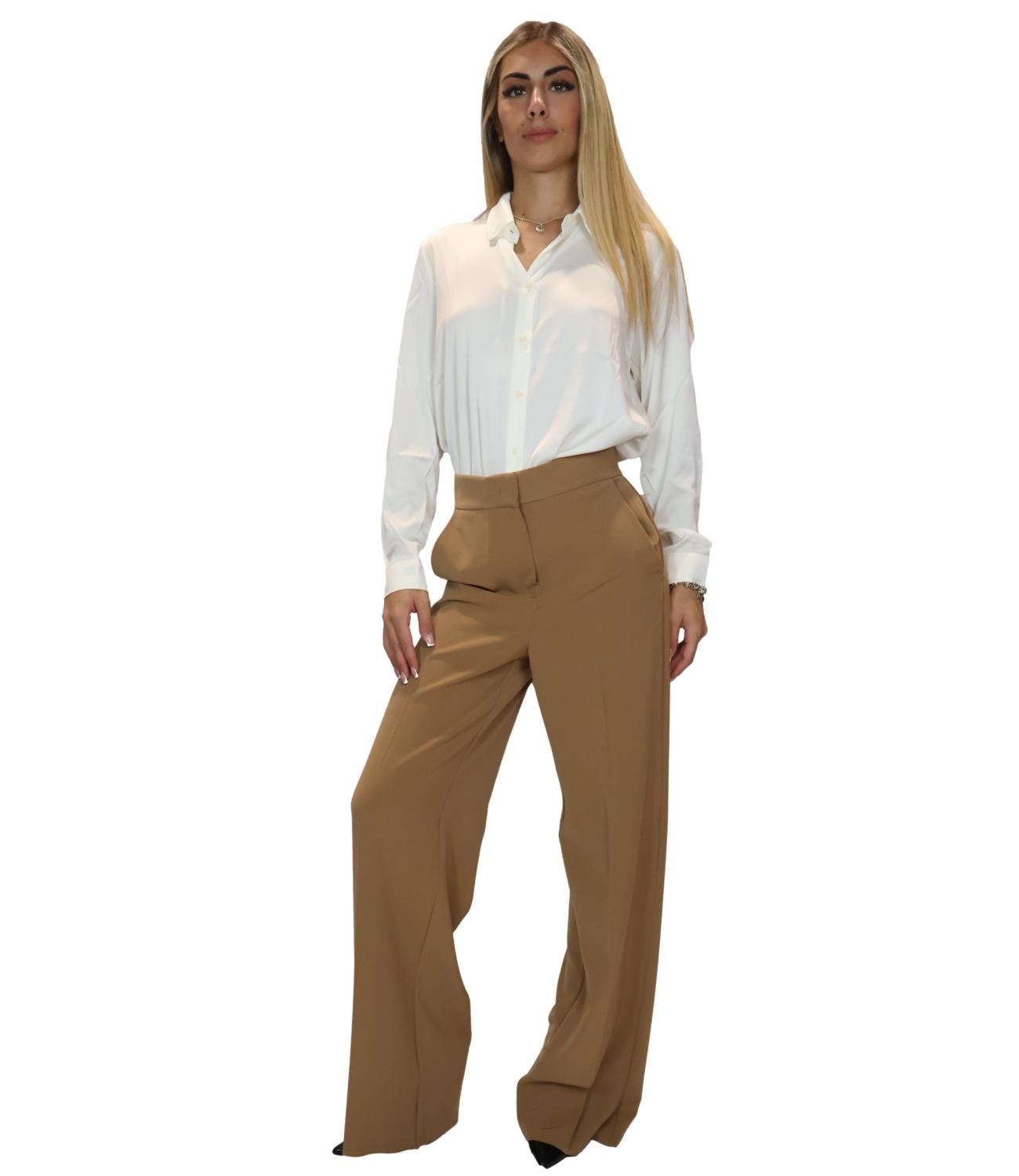 Emme Marella Pantalone Emmvoliera2 Cammello Donna