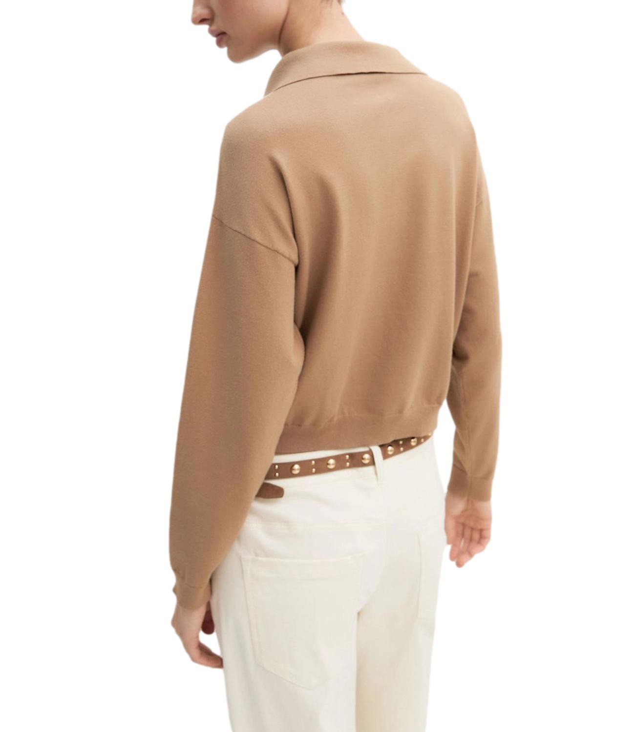 Emme Marella Maglia Emmottanta Cammello Donna