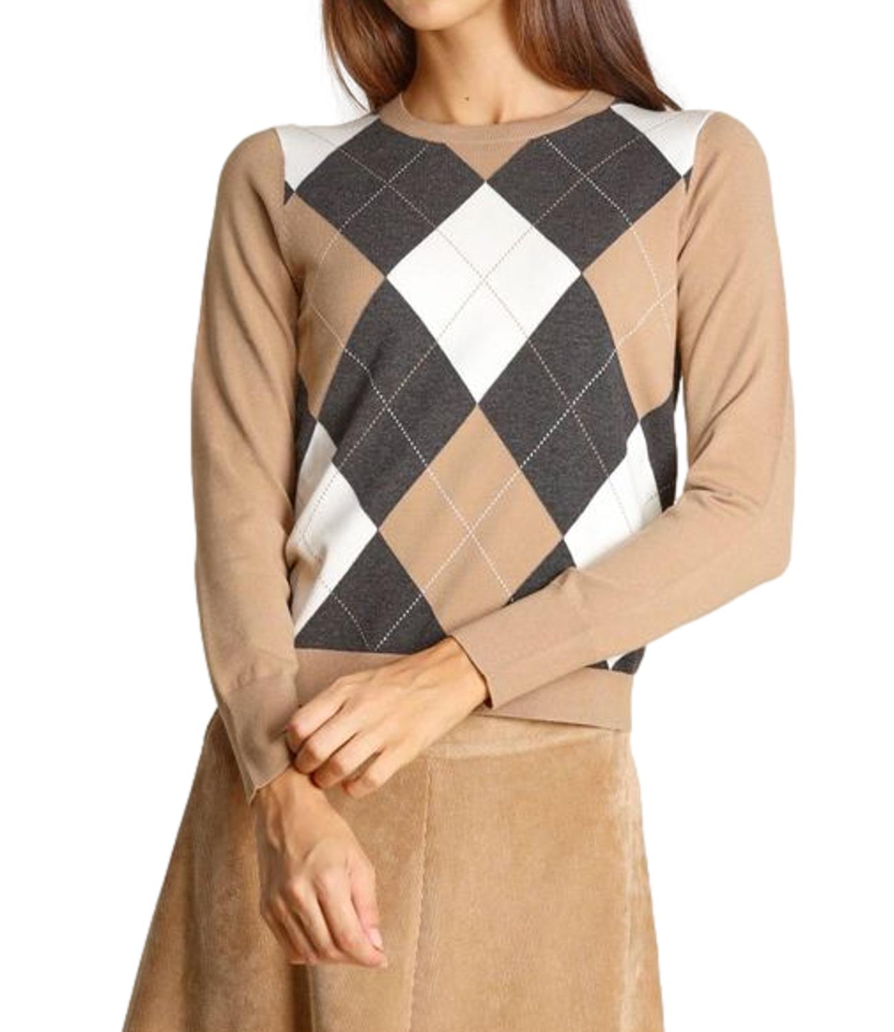 Emme Marella Maglia Emmcarabo Cammello Donna