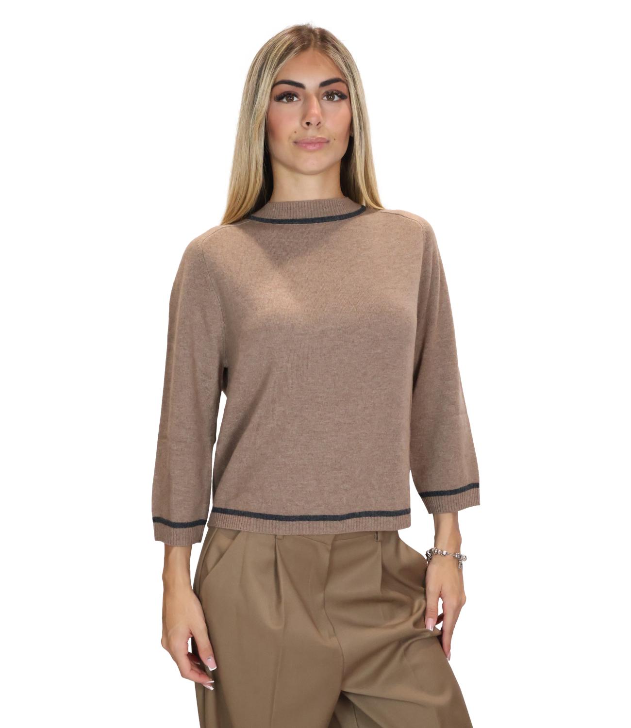 Emme Marella Maglia Emmegrege Tortora Donna