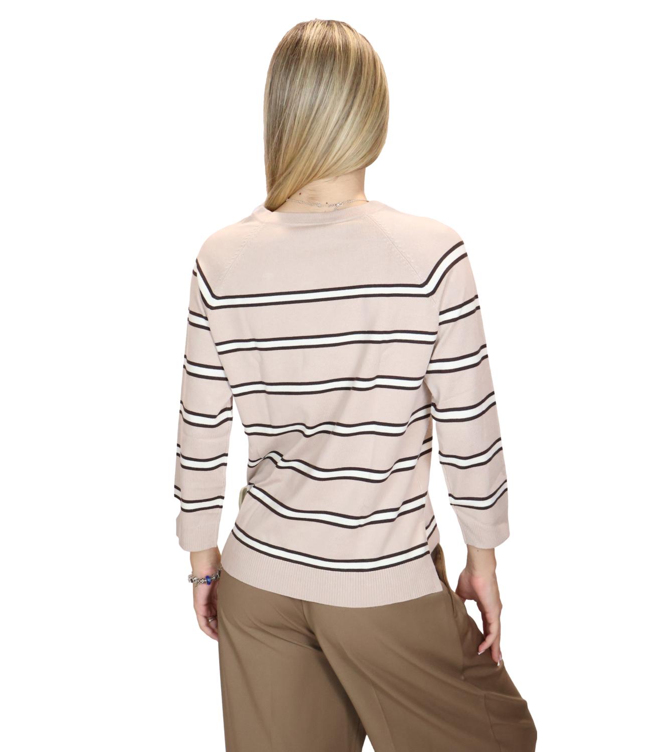Emme Marella Maglia Emmtunica Sabbia Donna