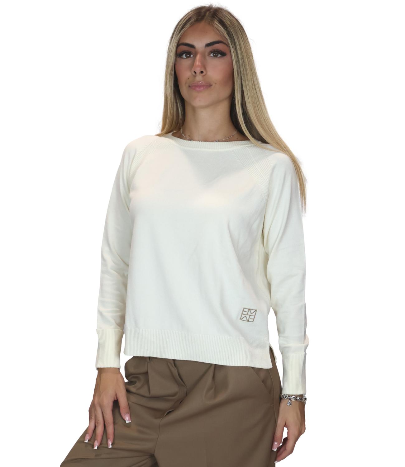 Emme Marella Maglia Emmdanza Avorio Donna