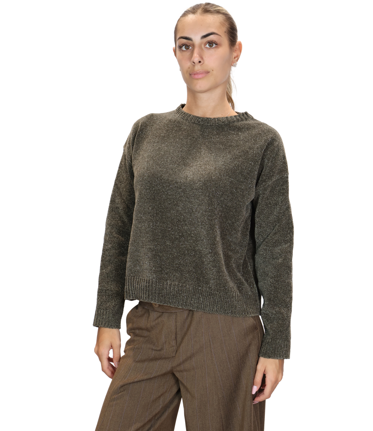 Emme Marella Maglia Emmmaestro Verde Bosco Donna