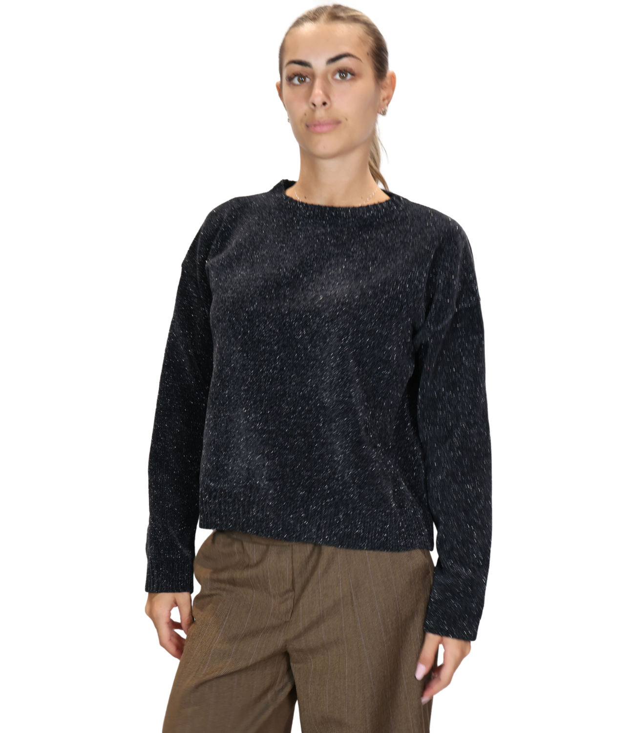 Emme Marella Maglia Emmmaestro Blu Pavone Donna