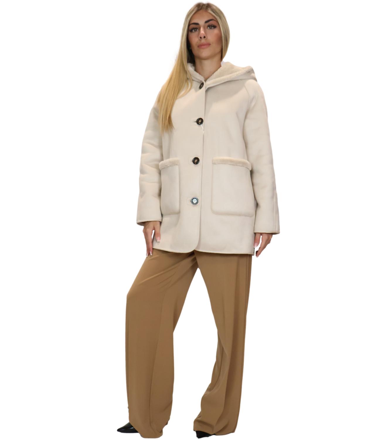 Emme Marella Giacca Emmottone Beige Donna