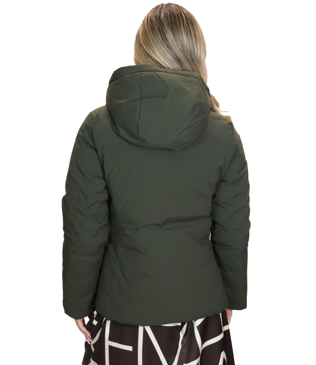Emme Marella Imbottito Emmsalato Verde Militare Donna