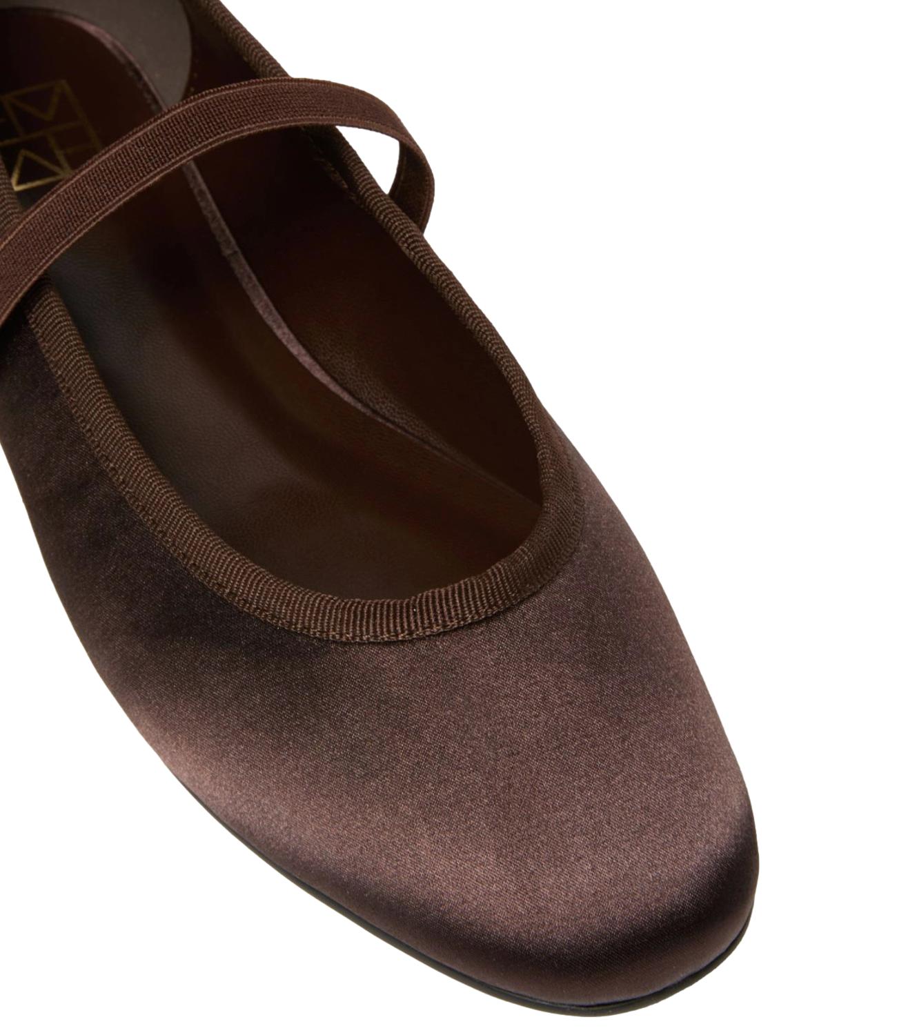 Emme Marella Ballerina Emmtropico Marrone Donna
