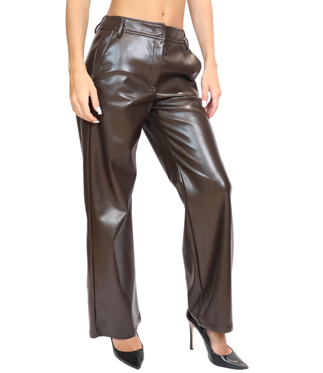 Emme Marella Pantalone Emmargento Testa di Moro Donna