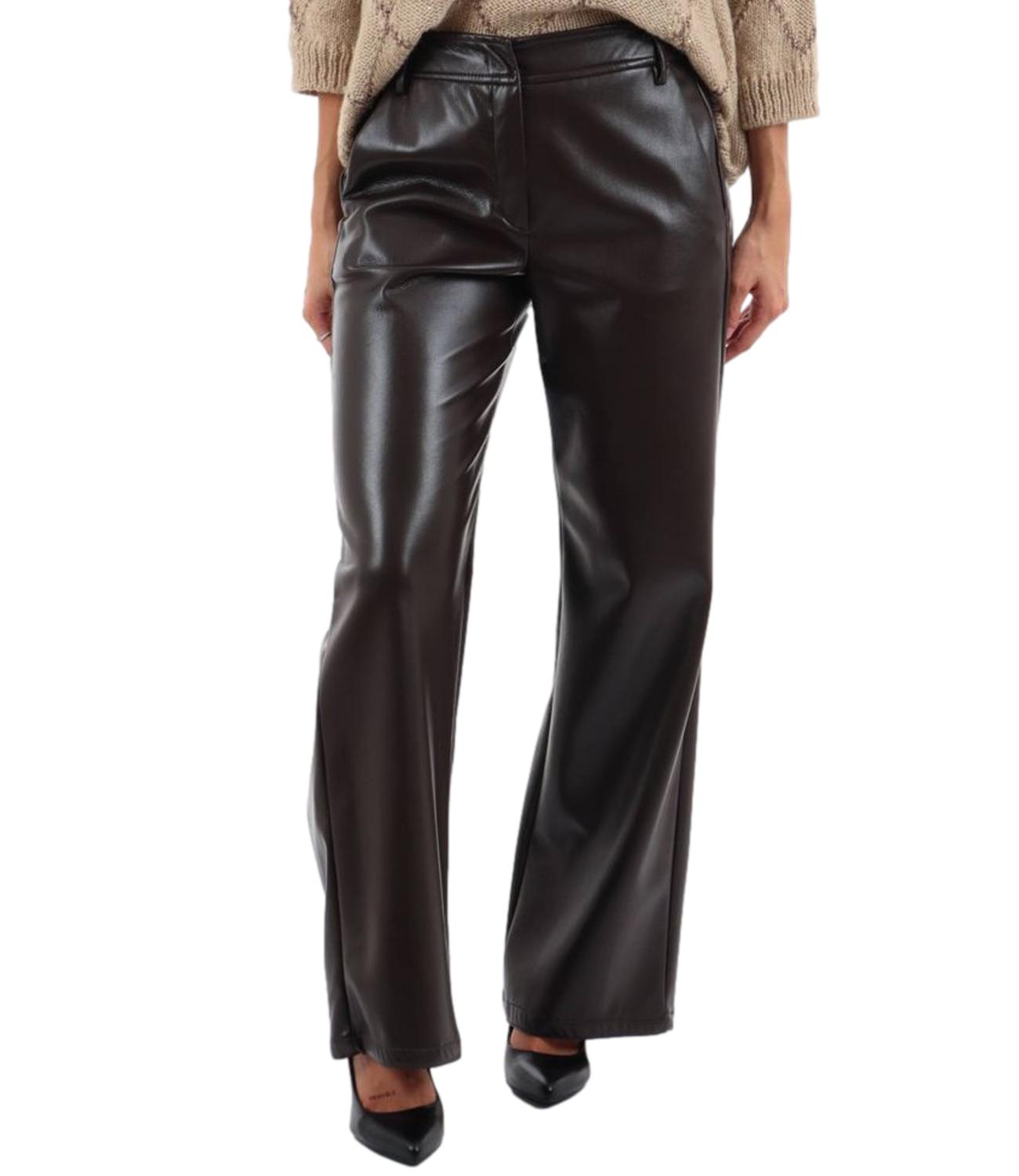 Emme Marella Pantalone Emmargento Nero Donna