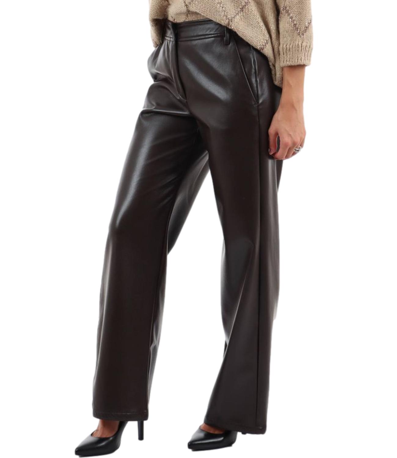 Emme Marella Pantalone Emmargento Nero Donna