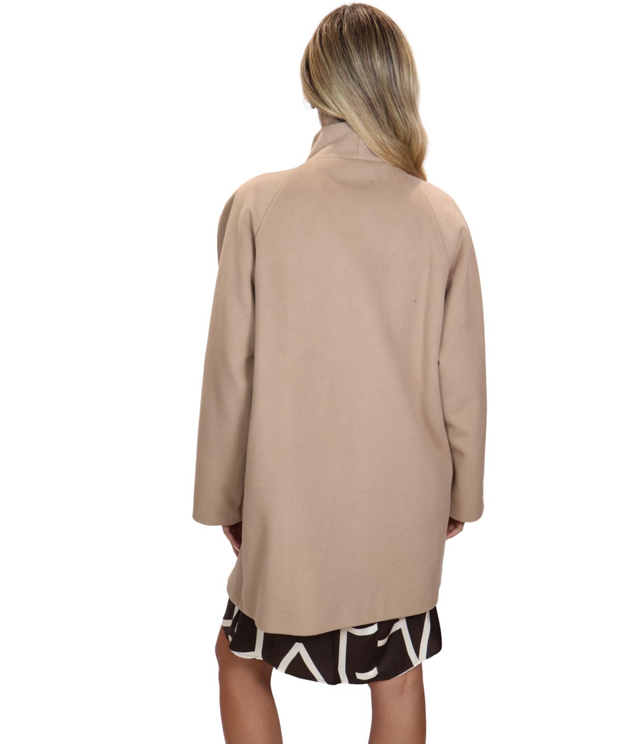 Emme Marella Cappotto Emmleccio Nocciola Donna