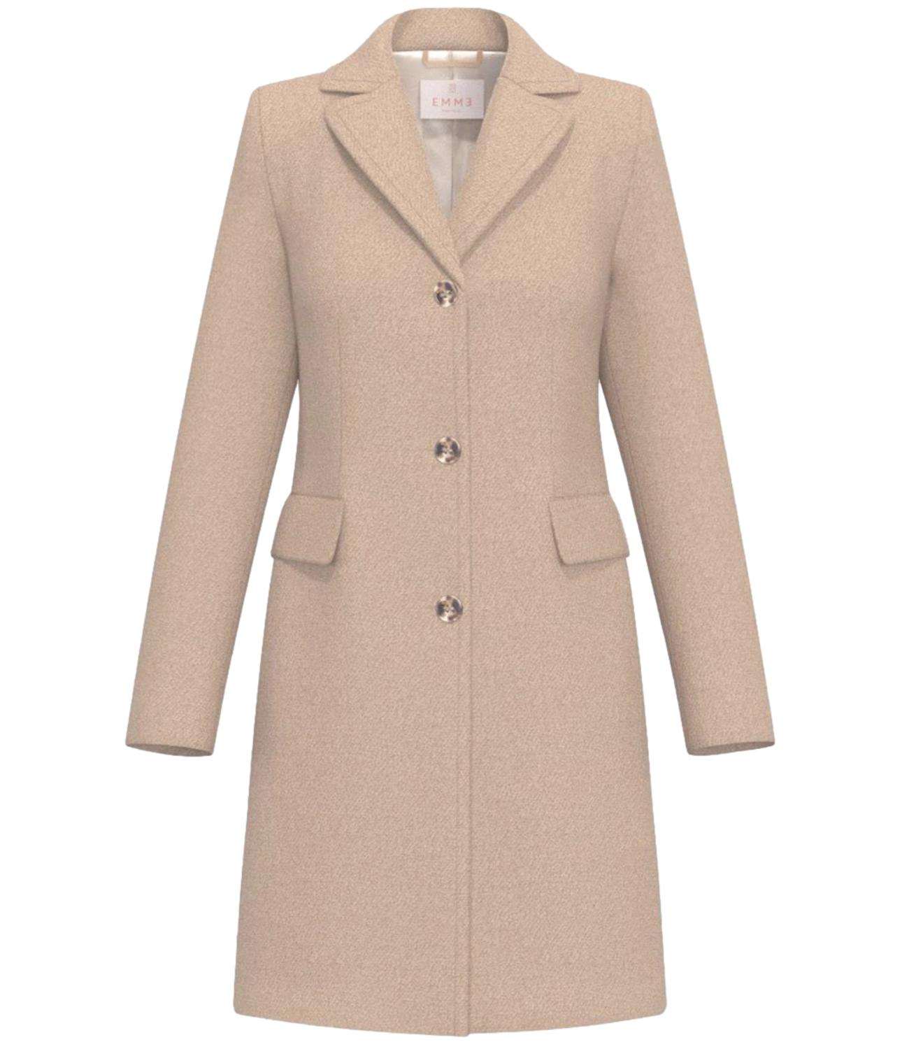 Emme Marella Cappotto Emmstagno Nocciola Donna