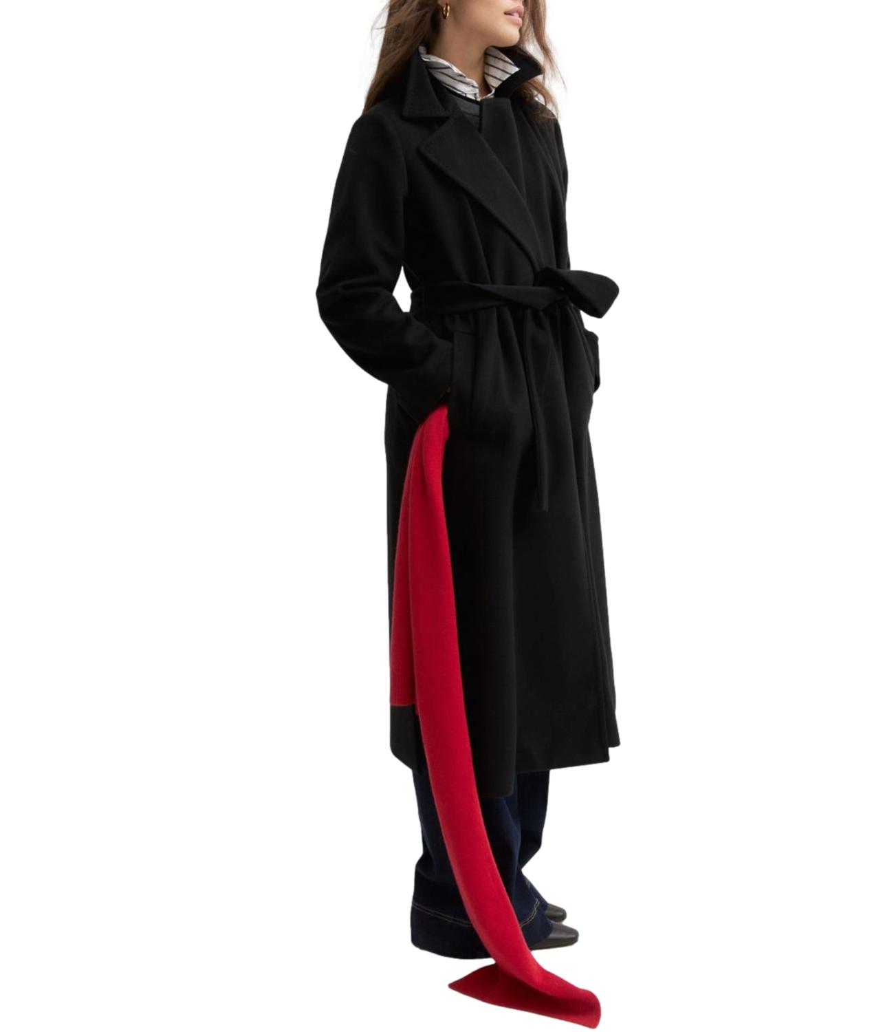 Emme Marella Cappotto Emmboero Nero Donna