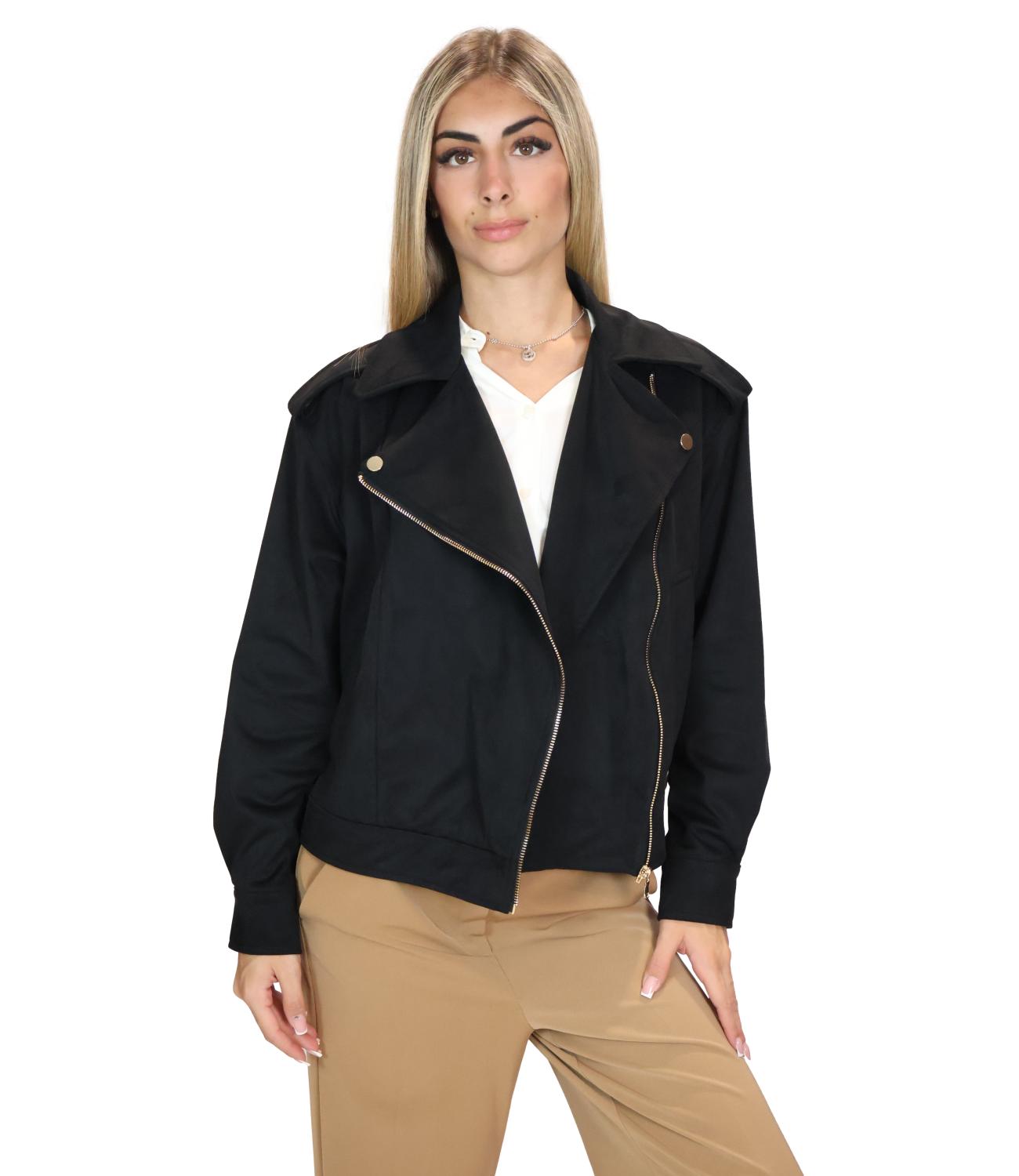Emme Marella Giacca Emmdomino Nero Donna