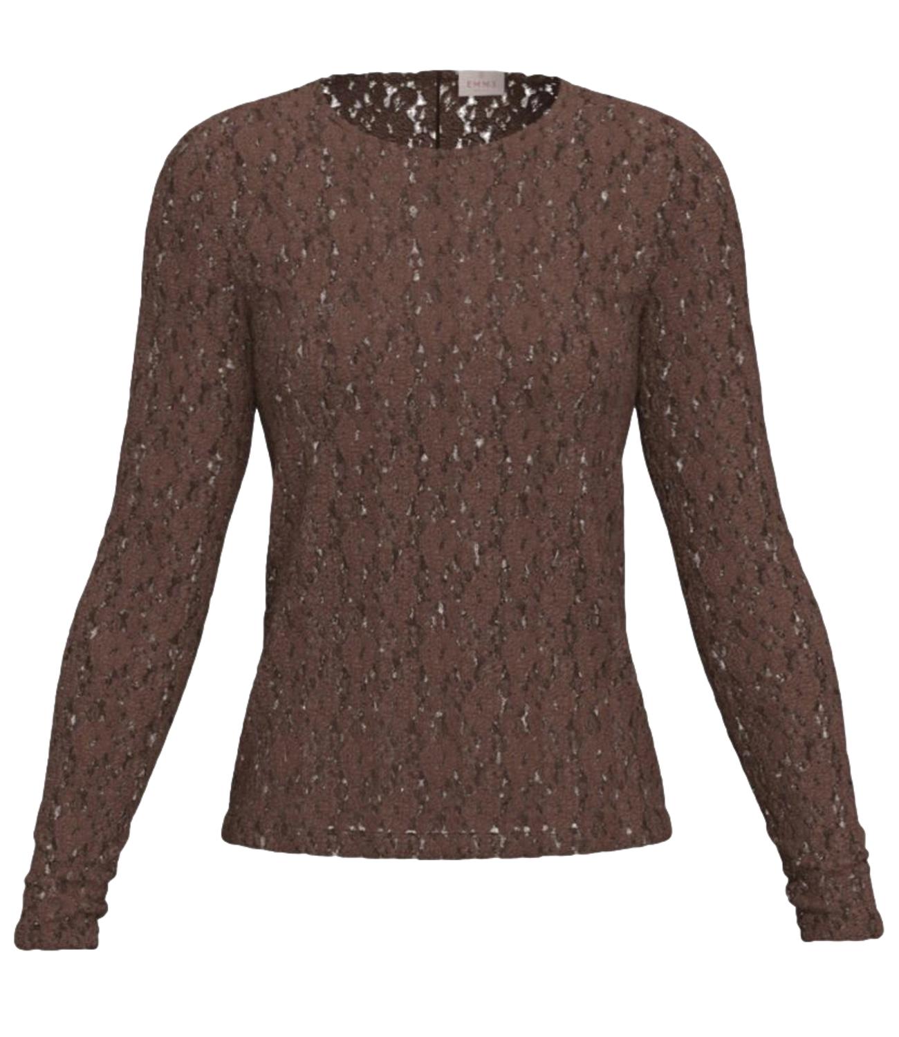 Emme Marella T-shirt Emmmadre Marrone Donna