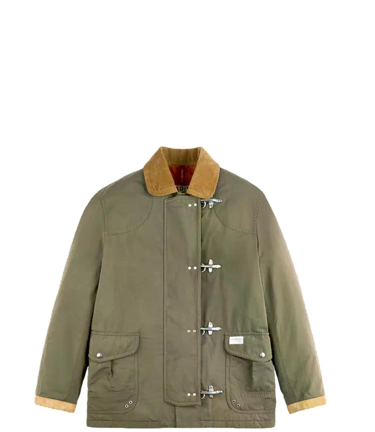 Fay giacca 4 Ganci Washed Archive oliva