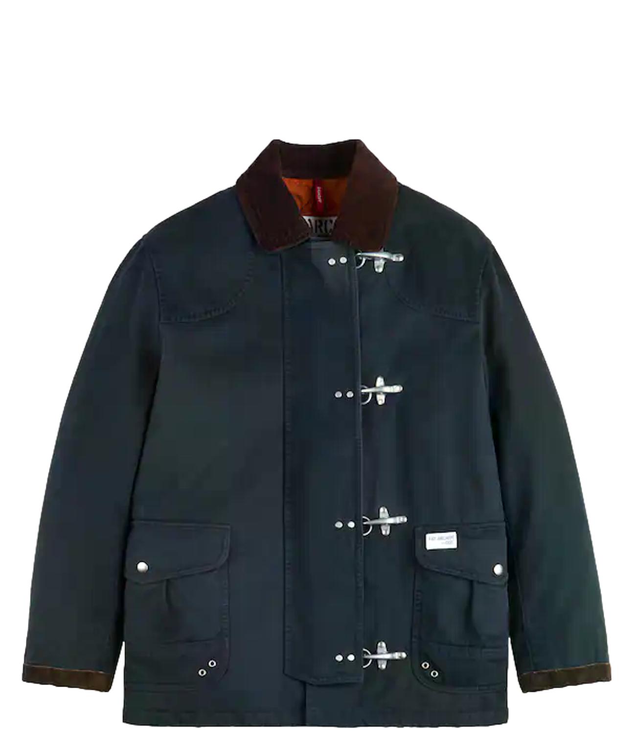 Fay giacca 4 Ganci Washed Archive blu