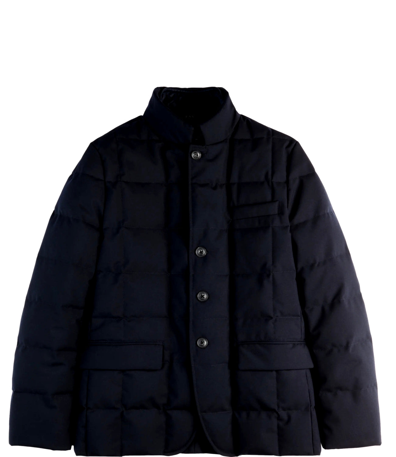 Piumino Fay Corto Down Jacket Double Front Blu