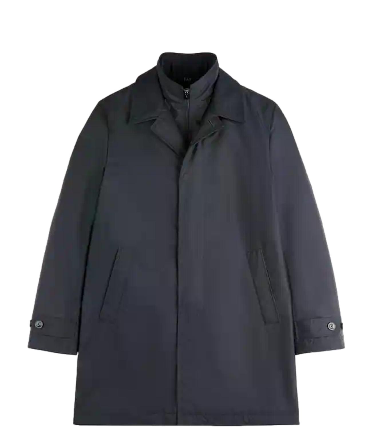 Fay Cappotto Morning coat blu uomo
